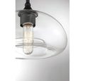 MERIDIAN, MODERN MATTE BLACK SEMI-FLUSH, SEMI FLUSH MOUNT LIGHT