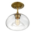 MERIDIAN, MODERN SEMI-FLUSH 3, SEMI FLUSH MOUNT LIGHT
