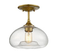 MERIDIAN, MODERN SEMI-FLUSH 3, SEMI FLUSH MOUNT LIGHT