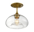 MERIDIAN, MODERN SEMI-FLUSH 3, SEMI FLUSH MOUNT LIGHT