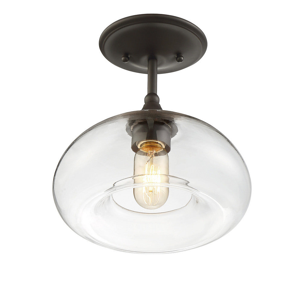 MERIDIAN, MODERN SEMI-FLUSH 3, SEMI FLUSH MOUNT LIGHT