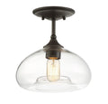 MERIDIAN, MODERN SEMI-FLUSH 3, SEMI FLUSH MOUNT LIGHT