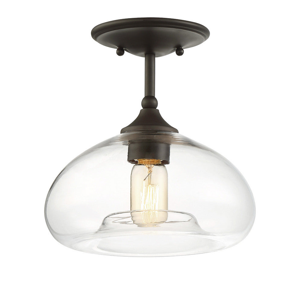 MERIDIAN, MODERN SEMI-FLUSH 3, SEMI FLUSH MOUNT LIGHT