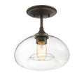 MERIDIAN, MODERN SEMI-FLUSH 3, SEMI FLUSH MOUNT LIGHT