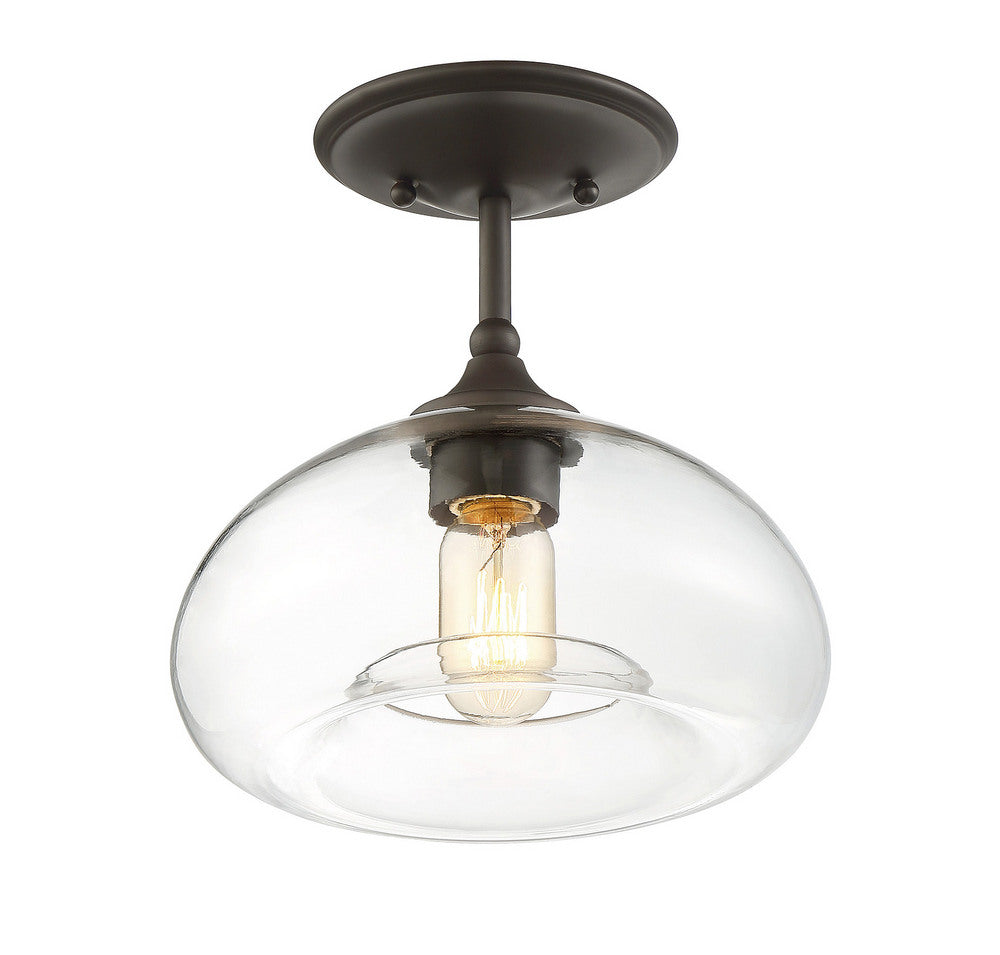 MERIDIAN, MODERN SEMI-FLUSH 3, SEMI FLUSH MOUNT LIGHT