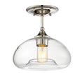 MERIDIAN, MODERN SEMI-FLUSH 3, SEMI FLUSH MOUNT LIGHT