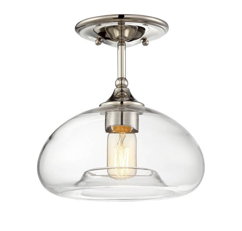 MERIDIAN, MODERN SEMI-FLUSH 3, SEMI FLUSH MOUNT LIGHT