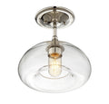 MERIDIAN, MODERN SEMI-FLUSH 3, SEMI FLUSH MOUNT LIGHT