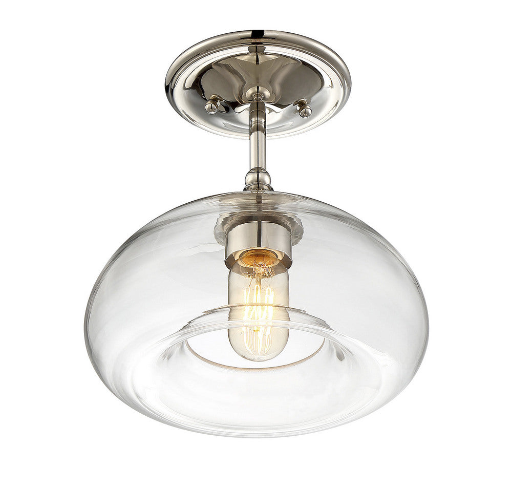 MERIDIAN, MODERN SEMI-FLUSH 3, SEMI FLUSH MOUNT LIGHT