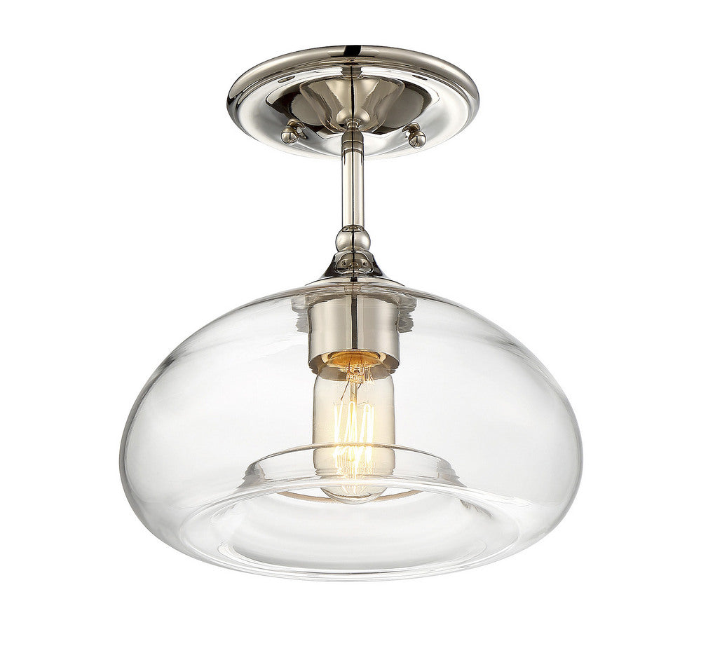 MERIDIAN, MODERN SEMI-FLUSH 3, SEMI FLUSH MOUNT LIGHT