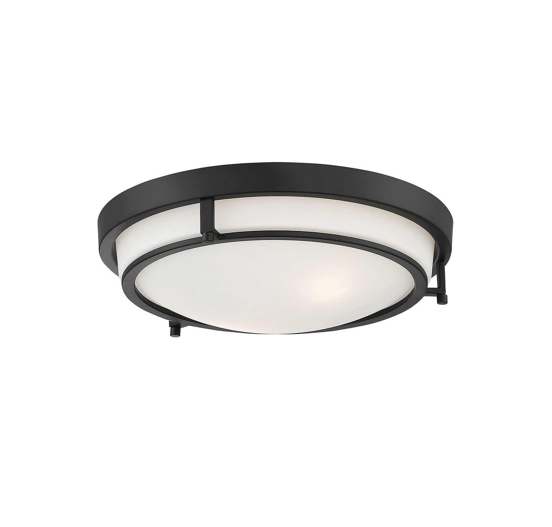 MERIDIAN, MODERN MATTE BLACK SEMI-FLUSH, SEMI FLUSH MOUNT LIGHT