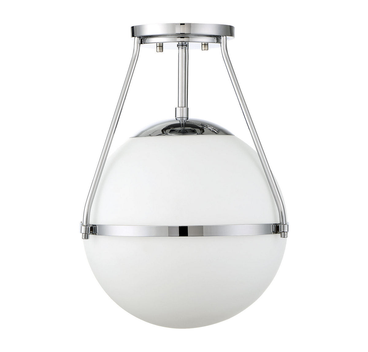 MERIDIAN, MID-CENTURY MODERN MODERN SEMI-FLUSH, SEMI FLUSH MOUNT LIGHT