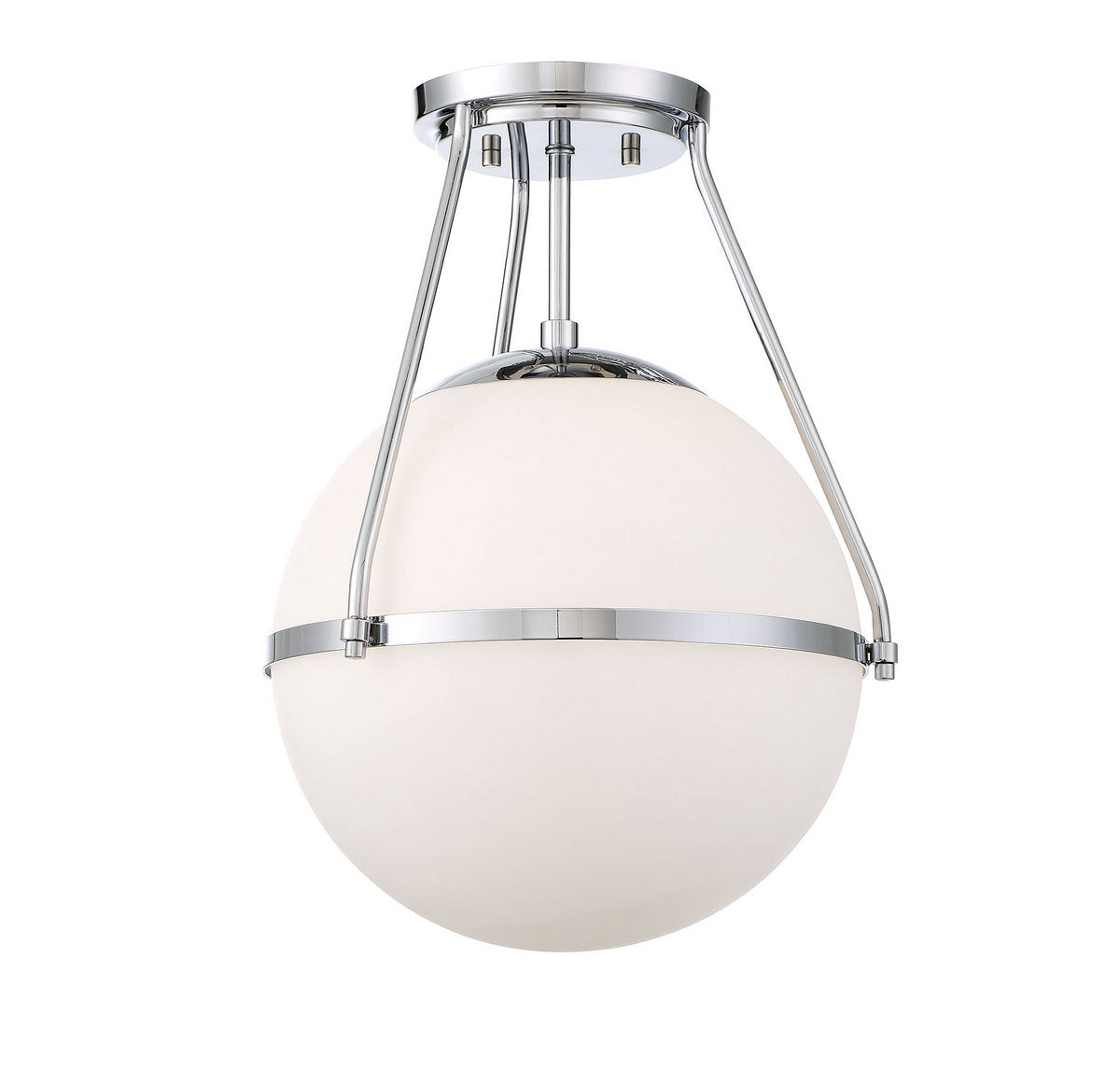 MERIDIAN, MID-CENTURY MODERN MODERN SEMI-FLUSH, SEMI FLUSH MOUNT LIGHT