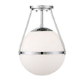 MERIDIAN, MID-CENTURY MODERN MODERN SEMI-FLUSH, SEMI FLUSH MOUNT LIGHT