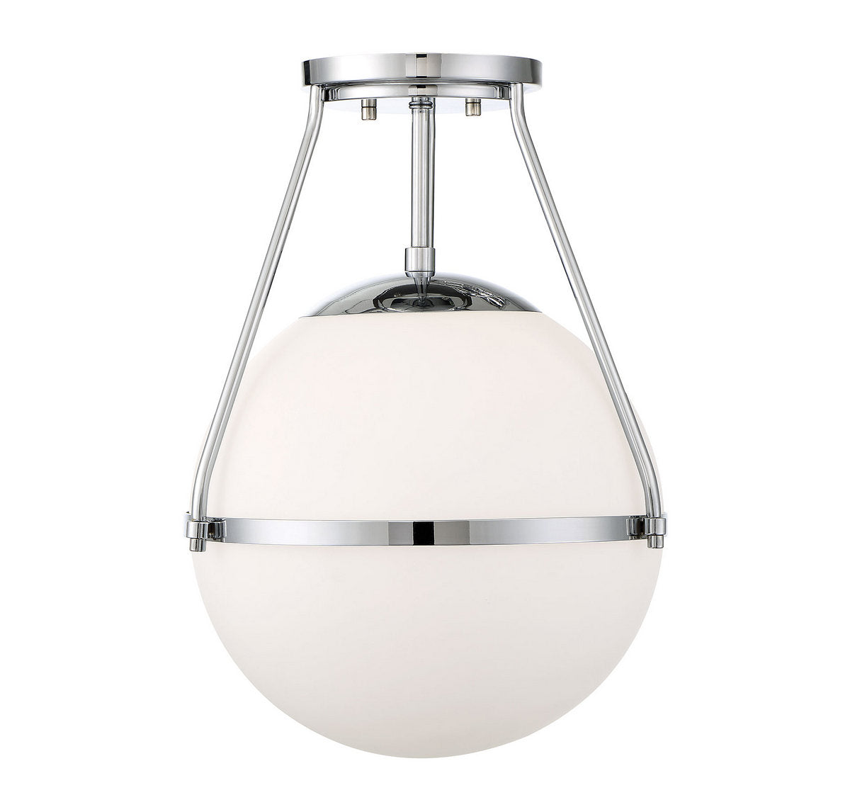 MERIDIAN, MID-CENTURY MODERN MODERN SEMI-FLUSH, SEMI FLUSH MOUNT LIGHT