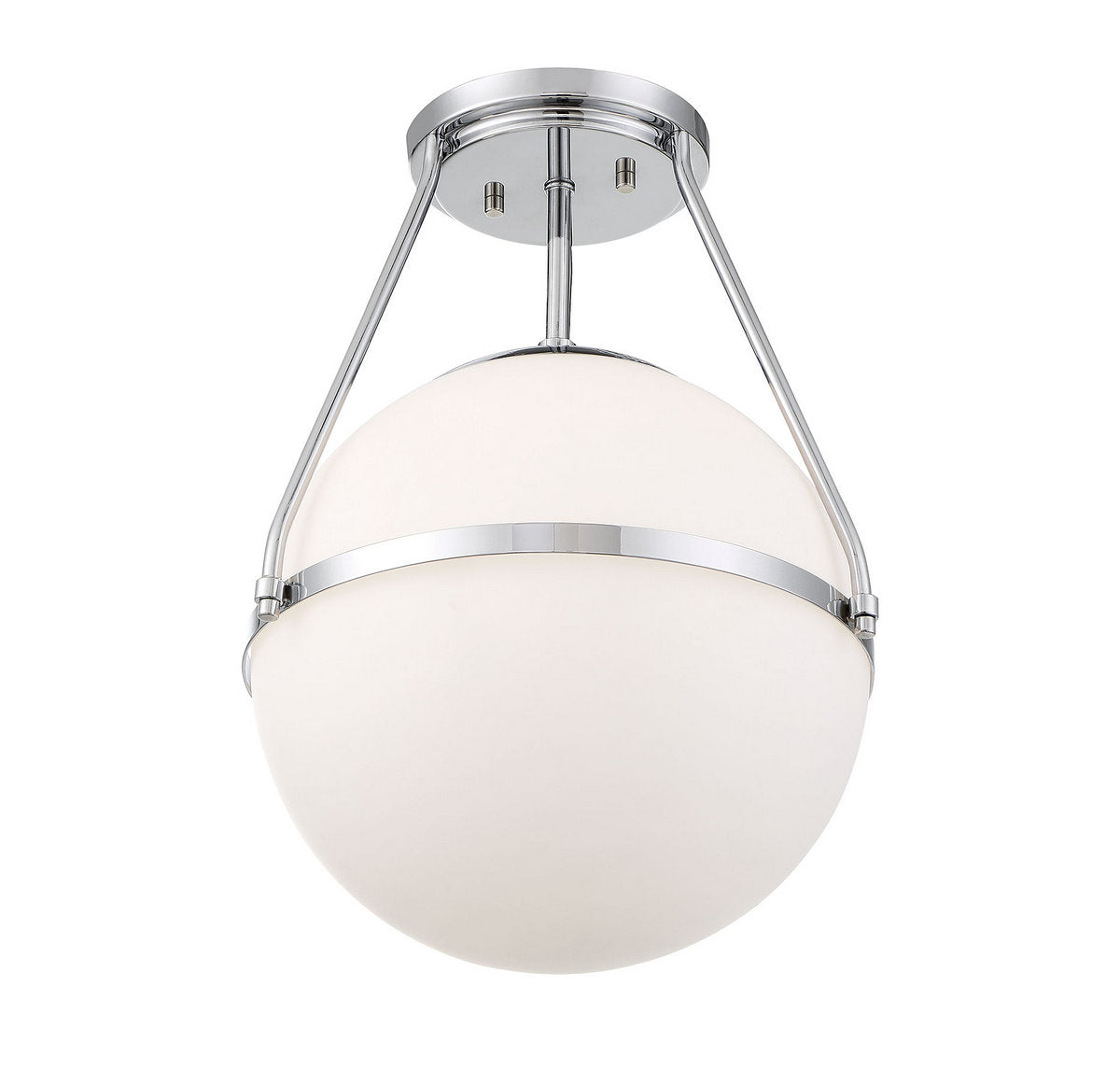 MERIDIAN, MID-CENTURY MODERN MODERN SEMI-FLUSH, SEMI FLUSH MOUNT LIGHT