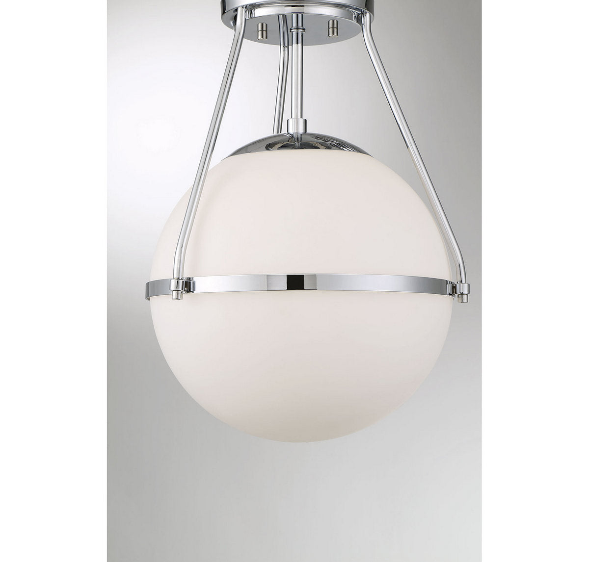 MERIDIAN, MID-CENTURY MODERN MODERN SEMI-FLUSH, SEMI FLUSH MOUNT LIGHT