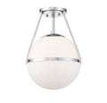 MERIDIAN, MID-CENTURY MODERN MODERN SEMI-FLUSH, SEMI FLUSH MOUNT LIGHT