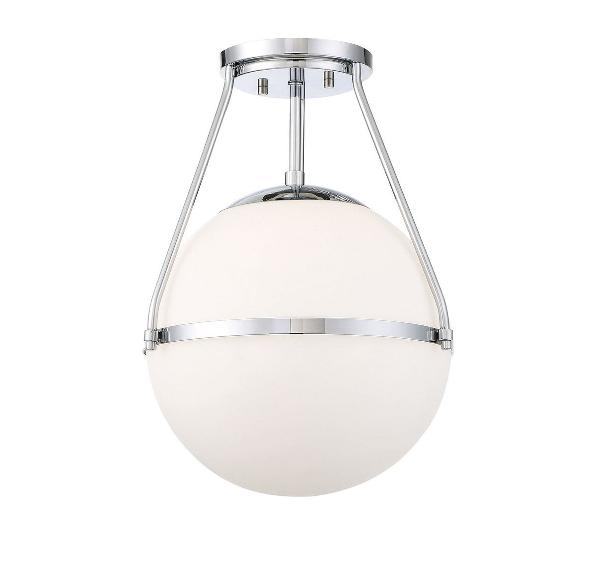 MERIDIAN, MID-CENTURY MODERN MODERN SEMI-FLUSH, SEMI FLUSH MOUNT LIGHT