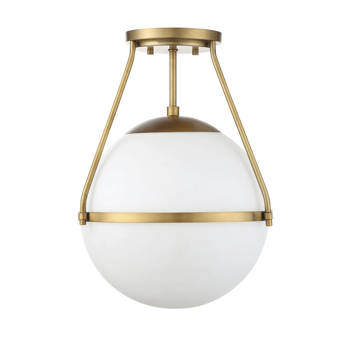 MERIDIAN, MID-CENTURY MODERN MODERN SEMI-FLUSH, SEMI FLUSH MOUNT LIGHT