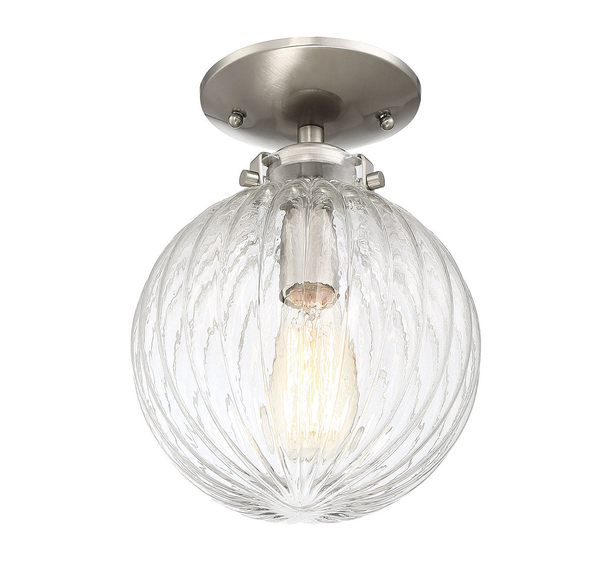 MERIDIAN, MODERN SEMI-FLUSH 3, SEMI FLUSH MOUNT LIGHT