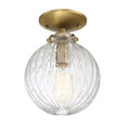 MERIDIAN, MODERN SEMI-FLUSH 3, SEMI FLUSH MOUNT LIGHT