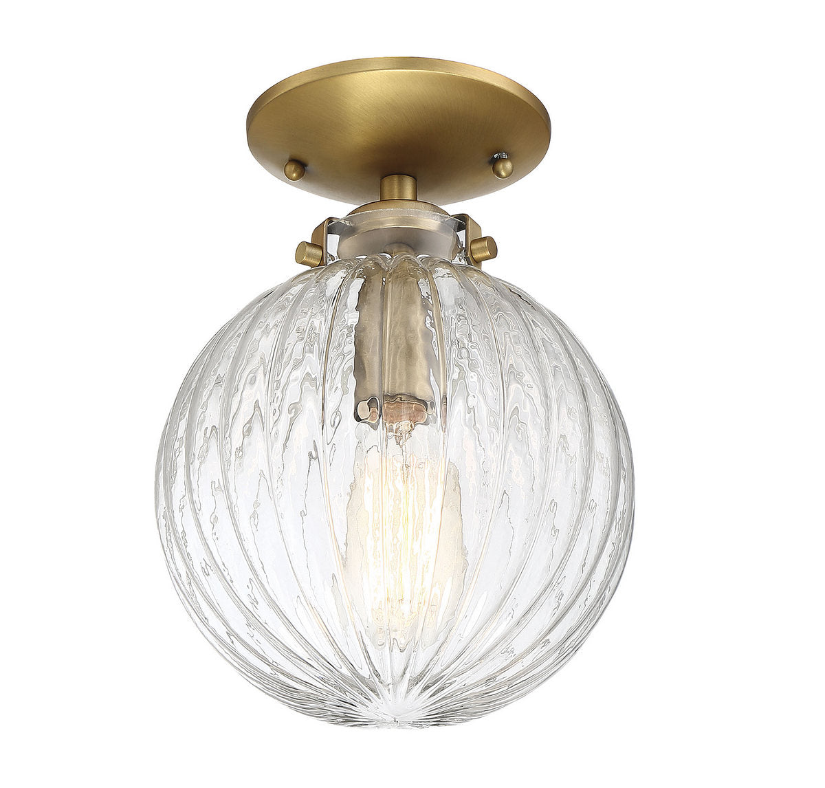 MERIDIAN, MODERN SEMI-FLUSH 3, SEMI FLUSH MOUNT LIGHT