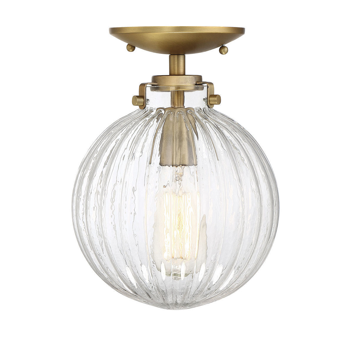 MERIDIAN, MODERN SEMI-FLUSH 3, SEMI FLUSH MOUNT LIGHT