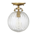 MERIDIAN, MODERN SEMI-FLUSH 3, SEMI FLUSH MOUNT LIGHT