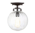 MERIDIAN, MODERN SEMI-FLUSH 3, SEMI FLUSH MOUNT LIGHT