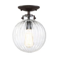 MERIDIAN, MODERN SEMI-FLUSH 3, SEMI FLUSH MOUNT LIGHT