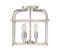 MERIDIAN, TRANSITIONAL SEMI-FLUSH 2, SEMI FLUSH MOUNT LIGHT