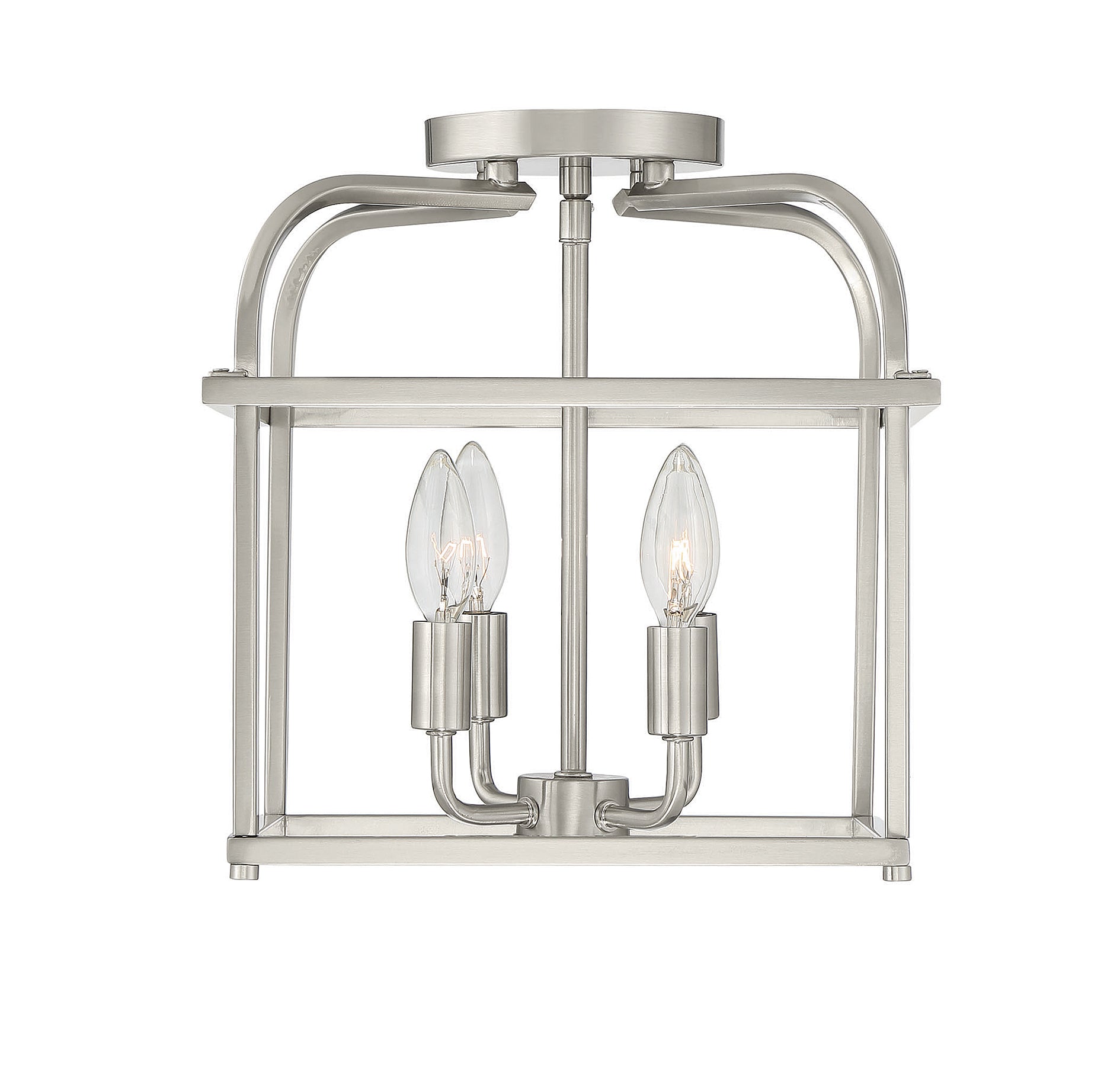 MERIDIAN, TRANSITIONAL SEMI-FLUSH 2, SEMI FLUSH MOUNT LIGHT