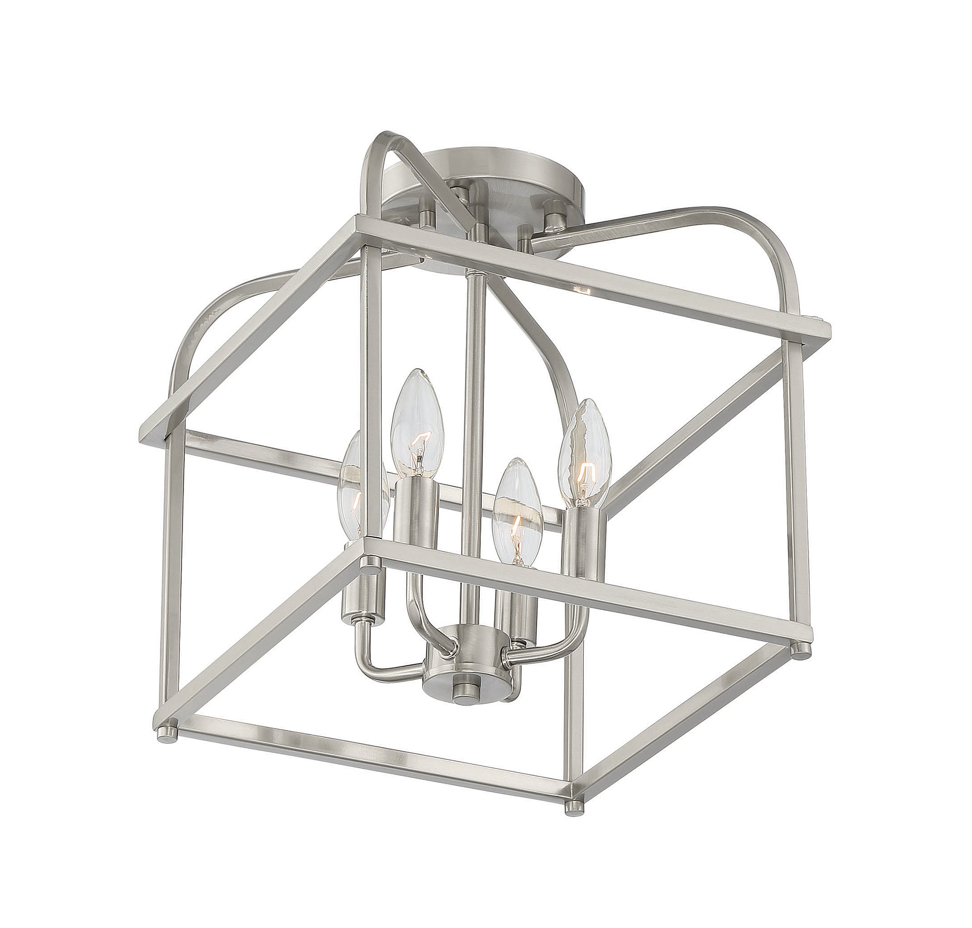 MERIDIAN, TRANSITIONAL SEMI-FLUSH 2, SEMI FLUSH MOUNT LIGHT