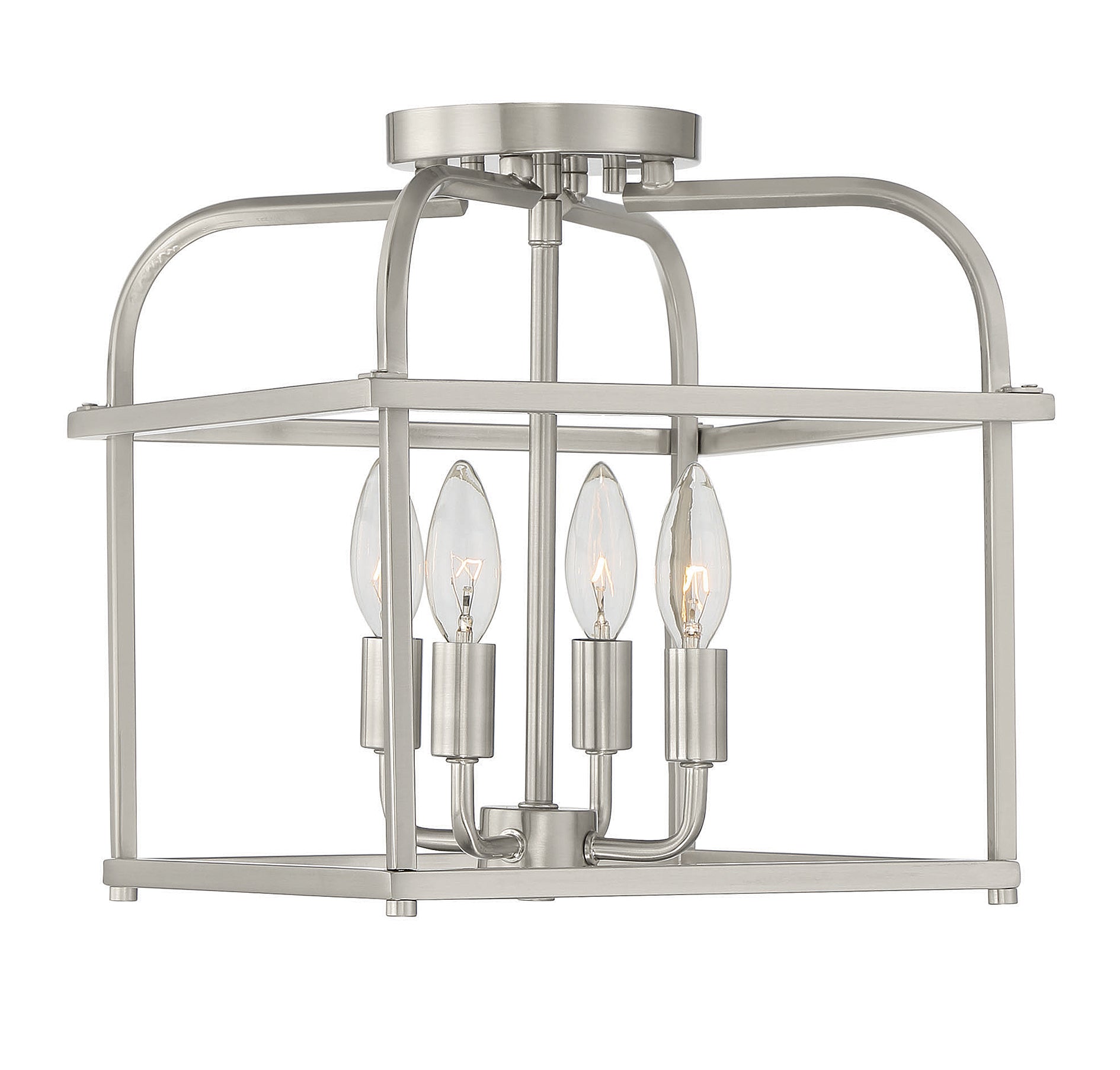 MERIDIAN, TRANSITIONAL SEMI-FLUSH 2, SEMI FLUSH MOUNT LIGHT
