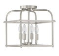 MERIDIAN, TRANSITIONAL SEMI-FLUSH 2, SEMI FLUSH MOUNT LIGHT