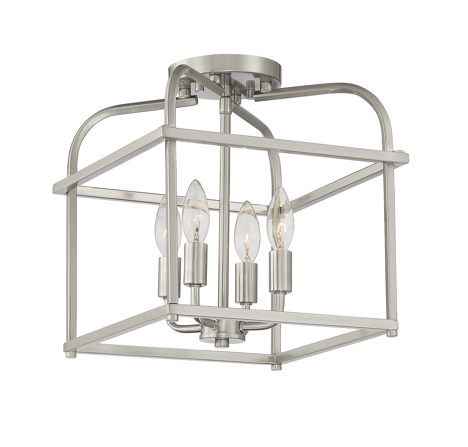 MERIDIAN, TRANSITIONAL SEMI-FLUSH 2, SEMI FLUSH MOUNT LIGHT