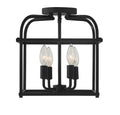 MERIDIAN, TRANSITIONAL SEMI-FLUSH 2, SEMI FLUSH MOUNT LIGHT