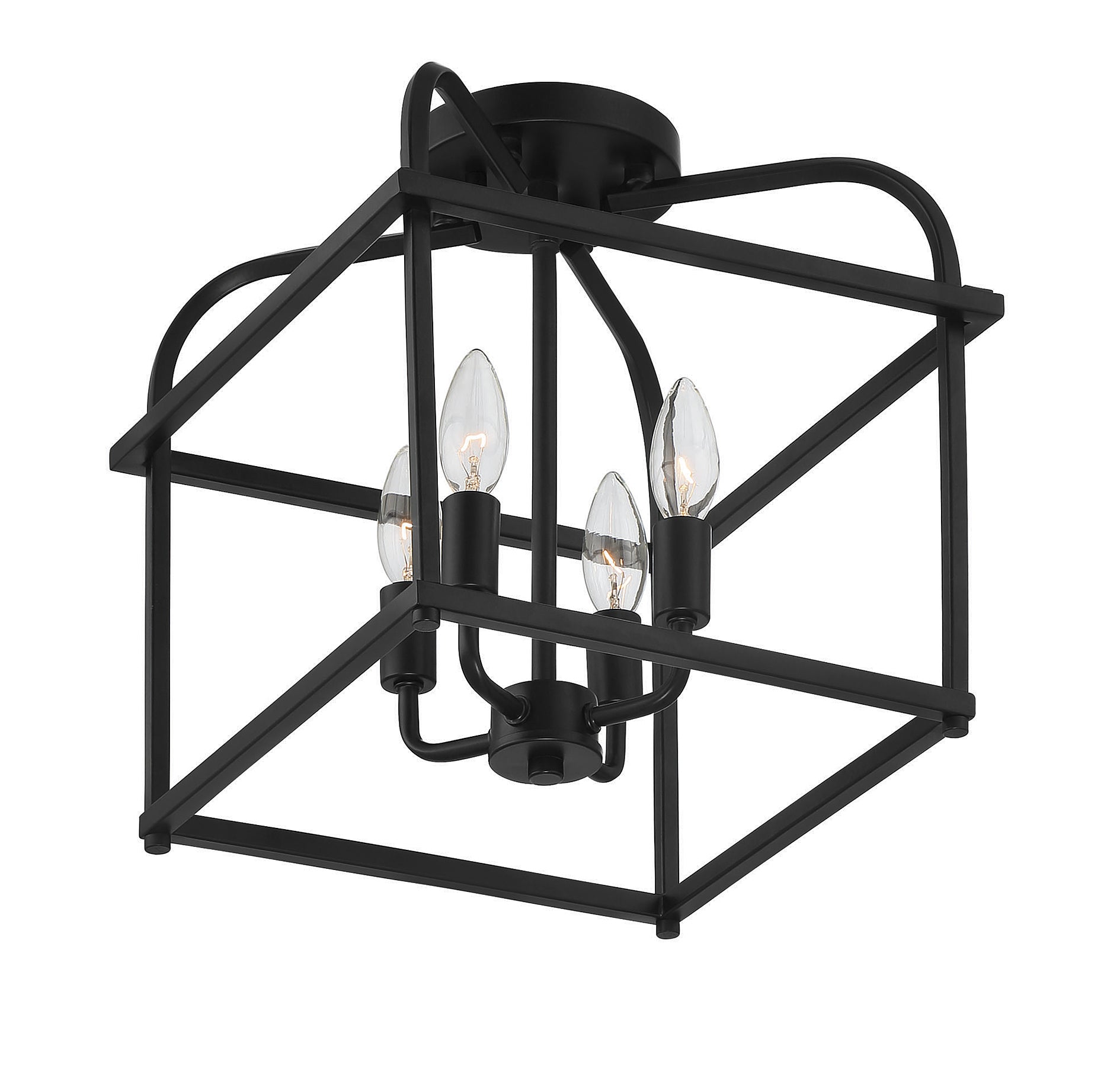 MERIDIAN, TRANSITIONAL SEMI-FLUSH 2, SEMI FLUSH MOUNT LIGHT