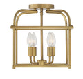 MERIDIAN, TRANSITIONAL SEMI-FLUSH 2, SEMI FLUSH MOUNT LIGHT