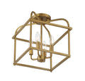 MERIDIAN, TRANSITIONAL SEMI-FLUSH 2, SEMI FLUSH MOUNT LIGHT