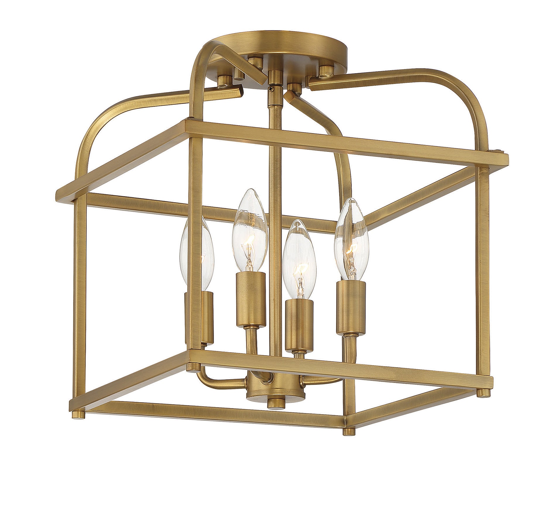 MERIDIAN, TRANSITIONAL SEMI-FLUSH 2, SEMI FLUSH MOUNT LIGHT