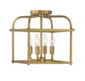 MERIDIAN, TRANSITIONAL SEMI-FLUSH 2, SEMI FLUSH MOUNT LIGHT