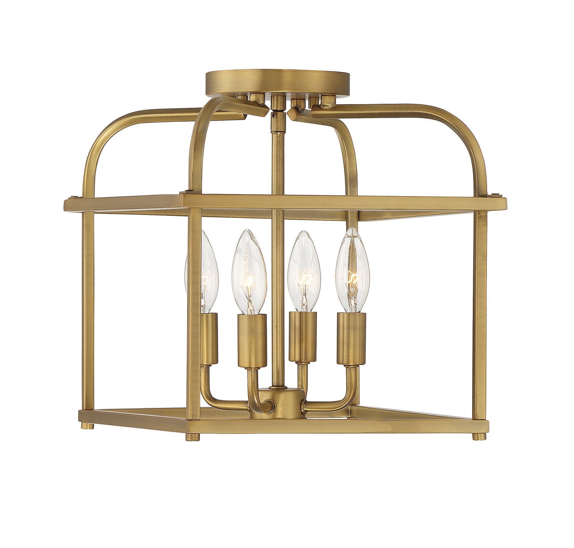 MERIDIAN, TRANSITIONAL SEMI-FLUSH 2, SEMI FLUSH MOUNT LIGHT