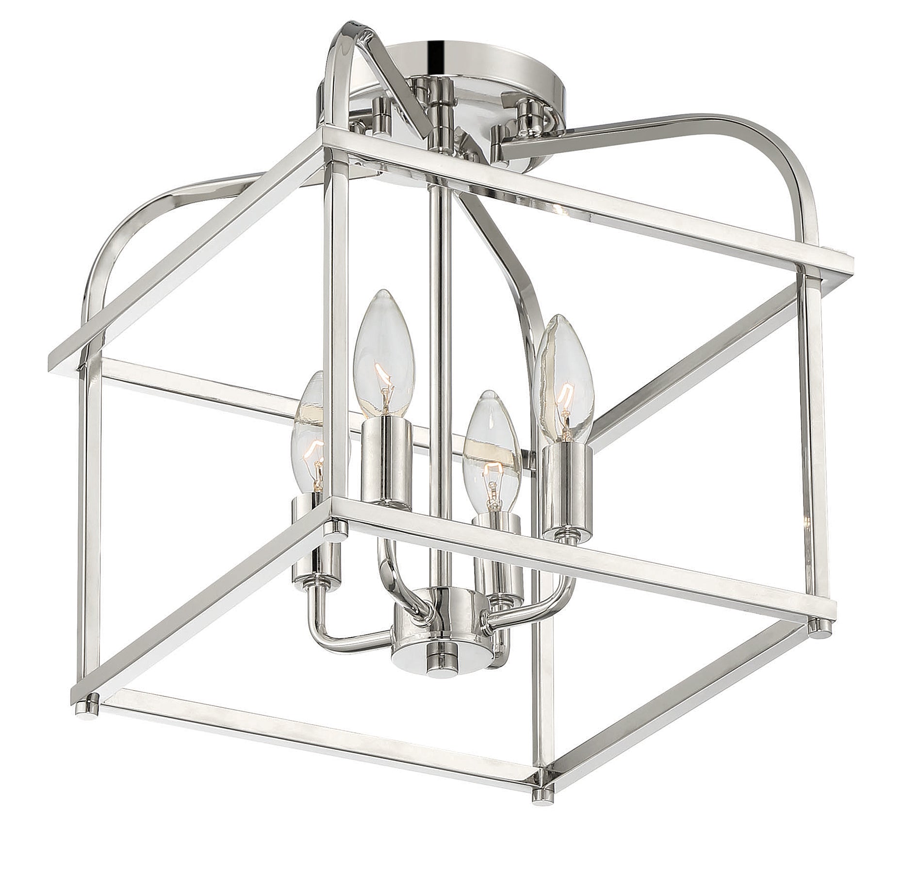 MERIDIAN, TRANSITIONAL SEMI-FLUSH 2, SEMI FLUSH MOUNT LIGHT