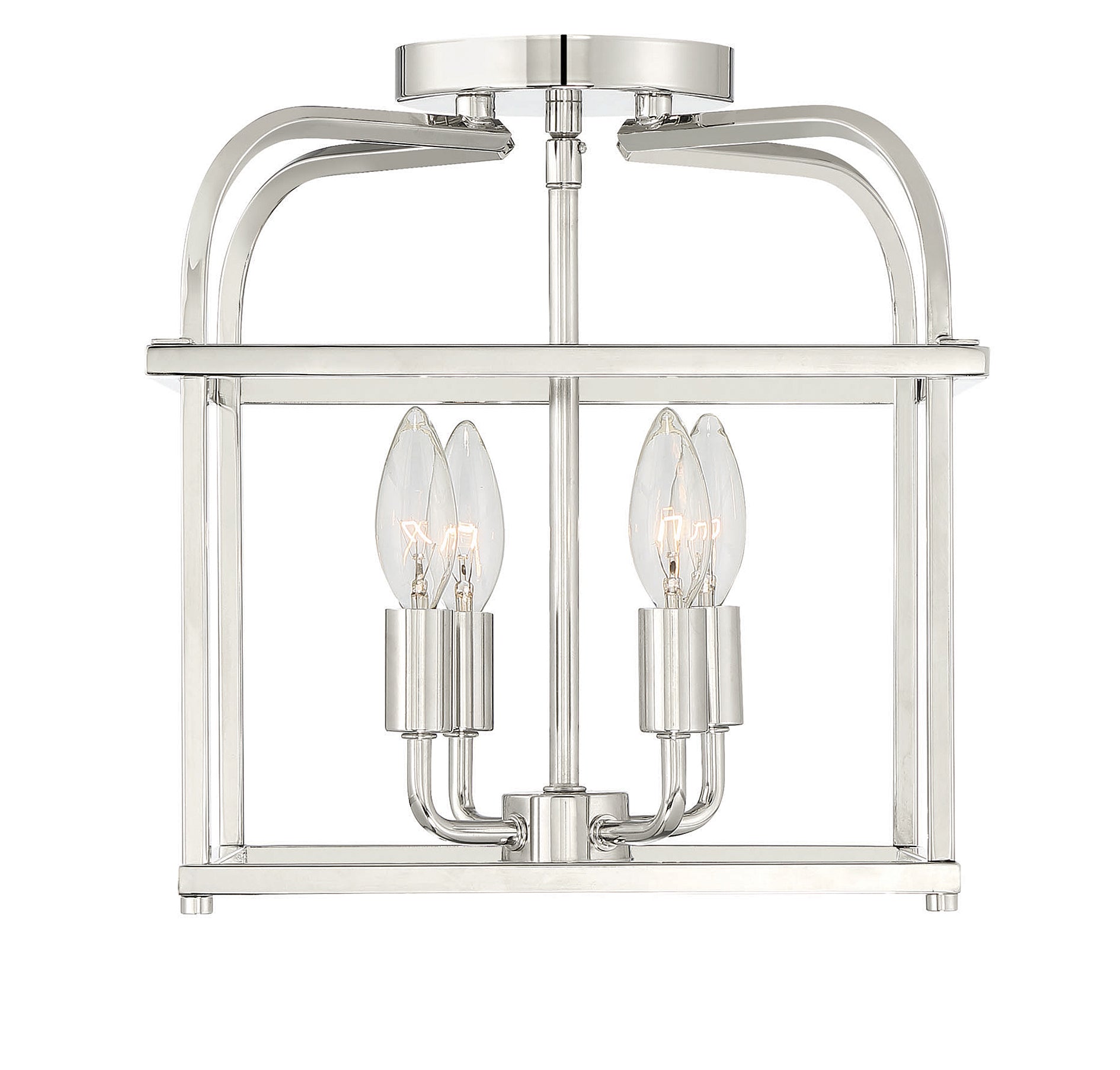 MERIDIAN, TRANSITIONAL SEMI-FLUSH 2, SEMI FLUSH MOUNT LIGHT