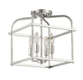 MERIDIAN, TRANSITIONAL SEMI-FLUSH 2, SEMI FLUSH MOUNT LIGHT
