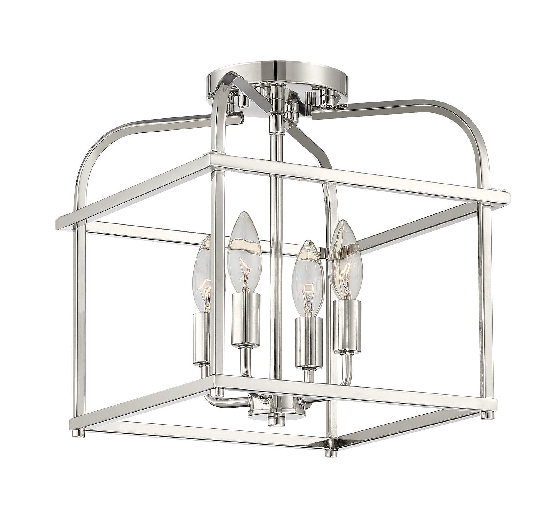 MERIDIAN, TRANSITIONAL SEMI-FLUSH 2, SEMI FLUSH MOUNT LIGHT