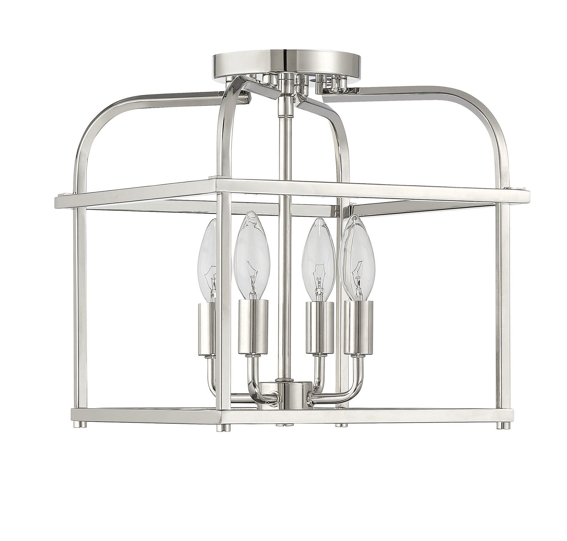 MERIDIAN, TRANSITIONAL SEMI-FLUSH 2, SEMI FLUSH MOUNT LIGHT