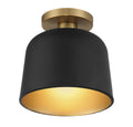 MERIDIAN, VINTAGE SEMI-FLUSH 4, SEMI FLUSH MOUNT LIGHT